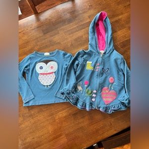 Lemon Loves Lime top‎ and sweatshirt